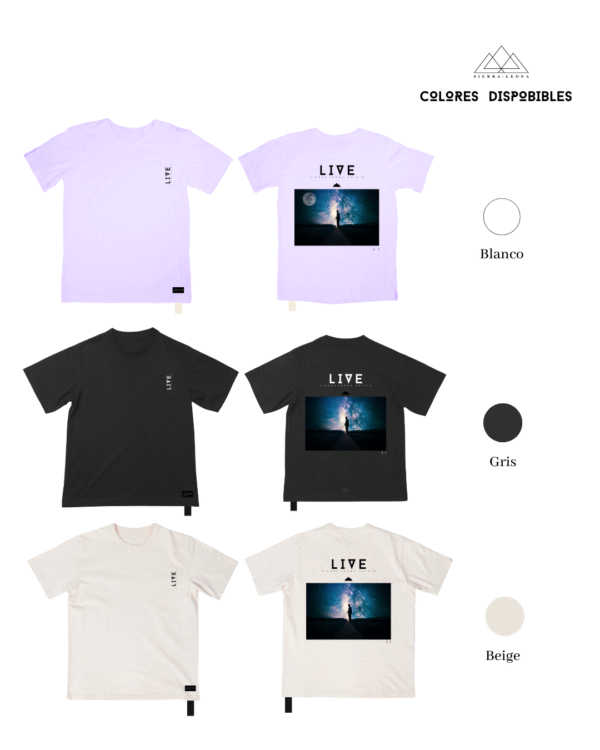 Camiseta LIVE/ STORYTELLING - Image 3
